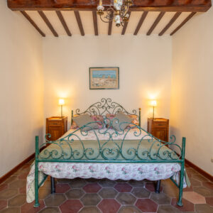Sypialnia w Apartamencie Minela – nocleg w Umbrii
