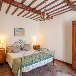 Sypialnia w Apartamencie Minela – nocleg w Umbrii